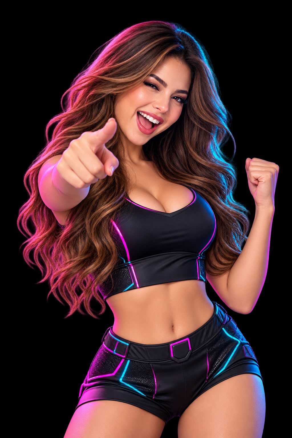 Presentadora de Money in Battle
